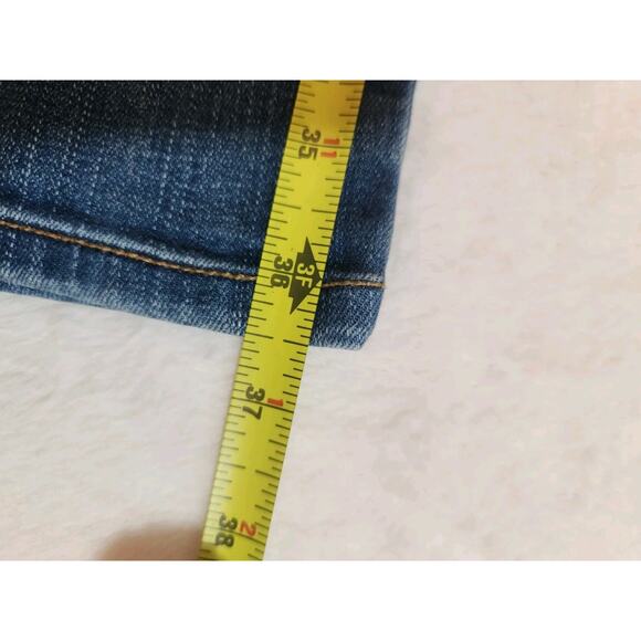 American Eagle Jeans Womens 10 Regular Blue Jegging Straight Super Stretch - Picture 10 of 12